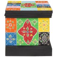 Кутия за съхранение със съхранение Многоцветен 40 x 30 x 30 см