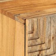 ТВ Единици с чекмедже Солидно акациево дърво 105 x 33,5 x 46 см