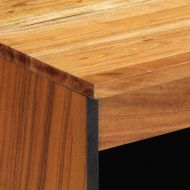 Служебен шкаф с чекмедже с рафт Естествен 60 x 33,5 x 75 см