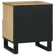Нощен шкаф Натурално 40 x 33 x 46 см Инженерна дървесина
