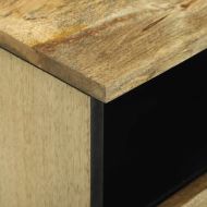 Нощен шкаф с чекмедже 2 pcs Кафяво 40 x 33 x 46 см