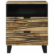 Нощен шкаф Натурално 50 x 33 x 62 см Инженерна дървесина