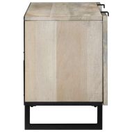 ТВ Единици Бяло 105 x 33 x 46 см Инженерно дърво