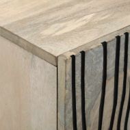 ТВ Единици Бяло 105 x 33 x 46 см Инженерно дърво