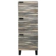 Шкафове и стелажи за съхранение на медии Бял и черен