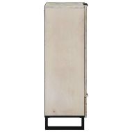 Шкафове и стелажи за съхранение на медии с чекмедже Бял и черен