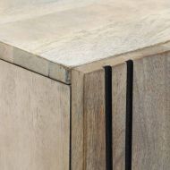 Шкафове и стелажи за съхранение на медии с чекмедже Бял и черен