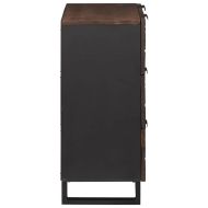 Служебен шкаф с чекмедже Кафяво 60 x 33.5 x 75 см