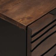 Служебен шкаф с чекмедже Кафяво 60 x 33.5 x 75 см