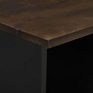 Нощен шкаф Орех 40 x 33 x 46 см Масивна акациева дървесина