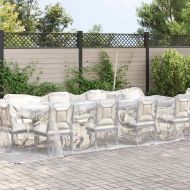 Прозрачен брезент с капси 3х6 м Полиетилен