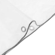 Прозрачен брезент с капси 3х6 м Полиетилен