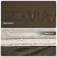 Риболовна палатка с покрив Кафяво 514 x 465 x 187 см