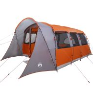 Семейна палатка с покрив Сив и оранжев 576 x 325 x 213 см