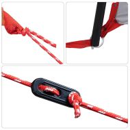 Семейна палатка с покрив Сив и оранжев 622 x 295 x 238 см