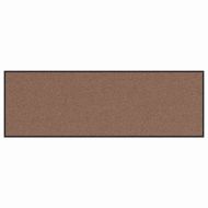 Мат за врата Кафяв и черен 60 x 180 cm Полипропилен и винил