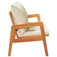 Градинска пейка Натурален маслен Солидно акациево дърво