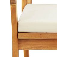 Градинска пейка Натурален маслен Солидно акациево дърво