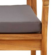 Градинска пейка Натурален маслен Солидно акациево дърво