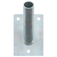 Държач за Знаме Сребрист 10,5 x 7,5 x 0,25 см Стомана