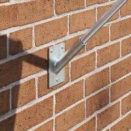 Държач за Знаме Сребрист 10,5 x 7,5 x 0,25 см Стомана