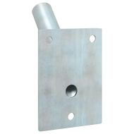 Държач за Знаме Сребрист 10,5 x 7,5 x 0,25 см Стомана