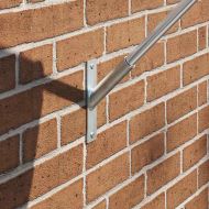 Държач за Знаме Сребрист 15 x 3 x 0,35 см Стомана