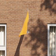 Държач за Знаме Сребрист 13 x 6 x 0,2 см Стомана