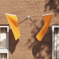 Държач за Знаме Сребрист 11,5 x 7,5 x 0,2 см Стомана