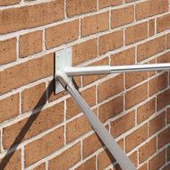 Държач за Знаме Сребрист 11,5 x 7,5 x 0,2 см Стомана