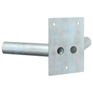 Държач за Знаме Сребрист 11,5 x 7,5 x 0,2 см Стомана