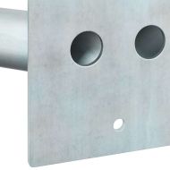 Държач за Знаме Сребрист 11,5 x 7,5 x 0,2 см Стомана