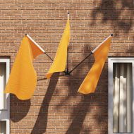 Държач за Знаме Черно 10,5 x 7,5 x 0,2 см Стомана