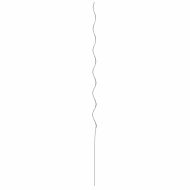 Подкрепа за растение 5 pcs Сребрист 150 x 0,6 x 0,6 см Стомана