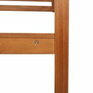 Градински стол Кафяво 50 x 50 x 91 см