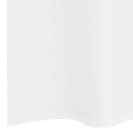 Перде от воал С завеси 2 pcs Бяло 140 x 140 cm Полиестер