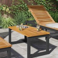 Топ за маса Натурален маслен 90 x 45 x 2 см