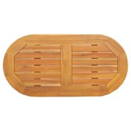 Топ за маса Натурален маслен 80 x 40 x 2 cm