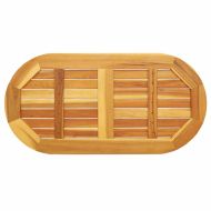 Топ за маса Натурален маслен 90 x 45 x 2 см