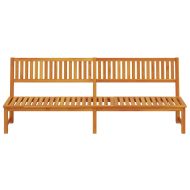 Шезлонг Натурален маслен 200 x 57 x 75 см