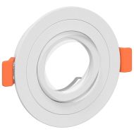 Прожектор 24 pcs Бяло 9 x 9 x 2 см Алуминий