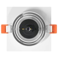 Прожектор 6 pcs Бяло 9 x 9 x 2 см Алуминий