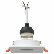 Прожектор 12 pcs Бяло 9 x 9 x 2 см Алуминий