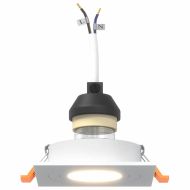 Прожектор 12 pcs Бяло 9 x 9 x 2 см Алуминий