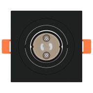 Прожектор 6 pcs Черно 9 x 9 x 2 см Алуминий