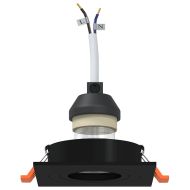 Прожектор 24 pcs Черно 9 x 9 x 2 см Алуминий