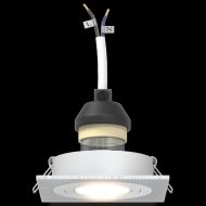 Прожектор 12 pcs Сребрист 9 x 9 x 2 см Алуминий