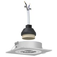 Прожектор 24 pcs Сребрист 9 x 9 x 2 см Алуминий