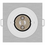 Прожектор 24 pcs Сребрист 9 x 9 x 2 см Алуминий