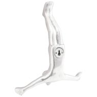 Скулптура Сребрист 22 x 8 x 25 см Алуминий